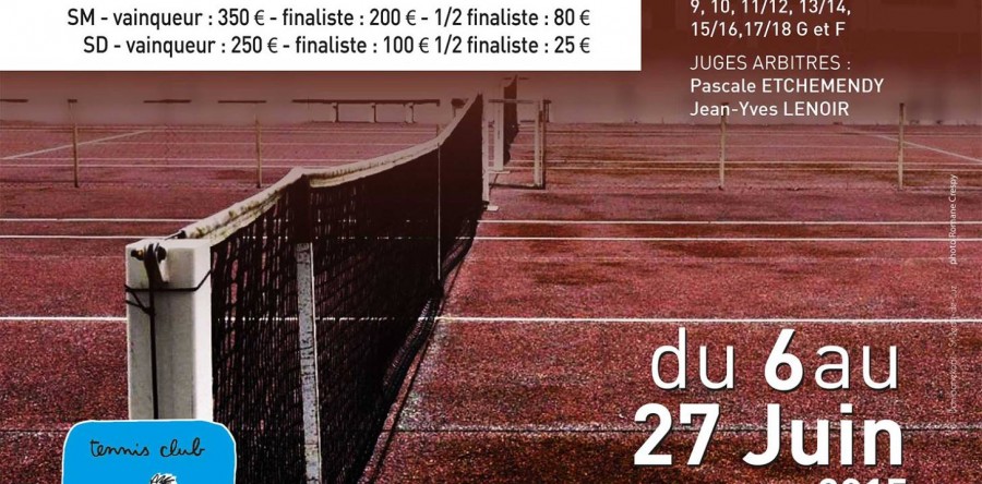 Tournoi dU TENNIS CLUB de Guéthary