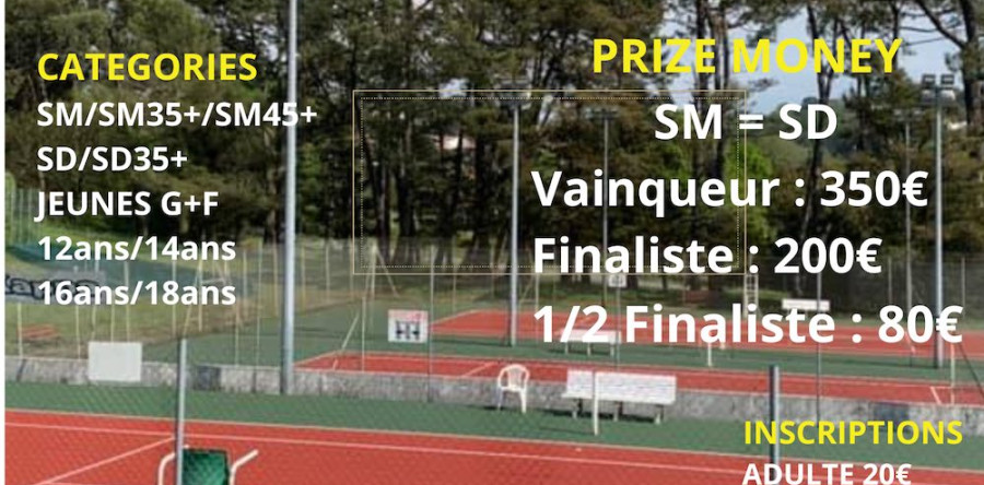 OPEN DE TENNIS JUIN 2023